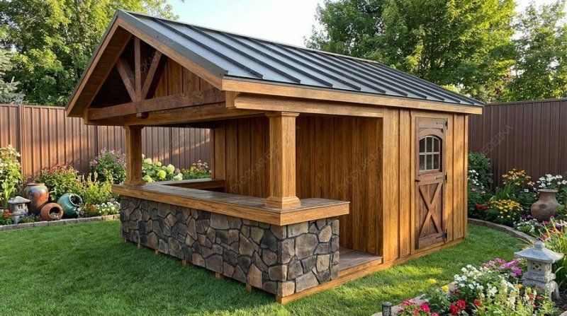 Летняя кухня Углил