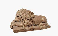 Садовая фигура Лев (голова вниз)