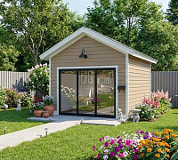 Закрытая беседка Мята