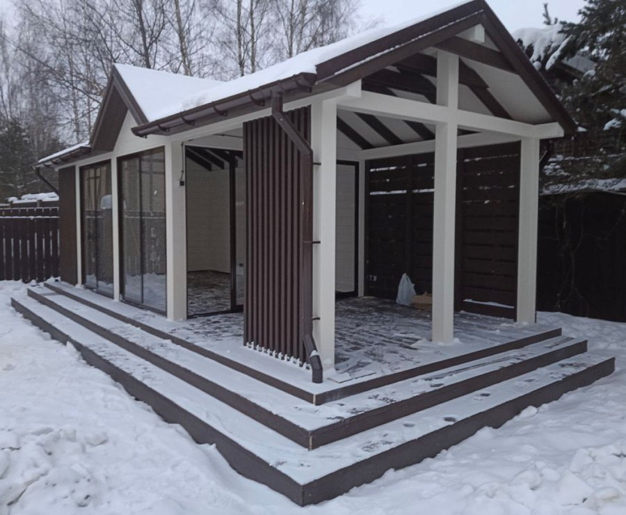 Закрытая беседка ШАЛЕ 2