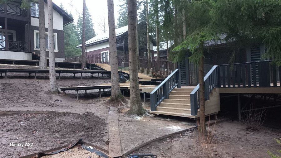 Застекленная беседка БАЛТИКА 4х5 с террасой