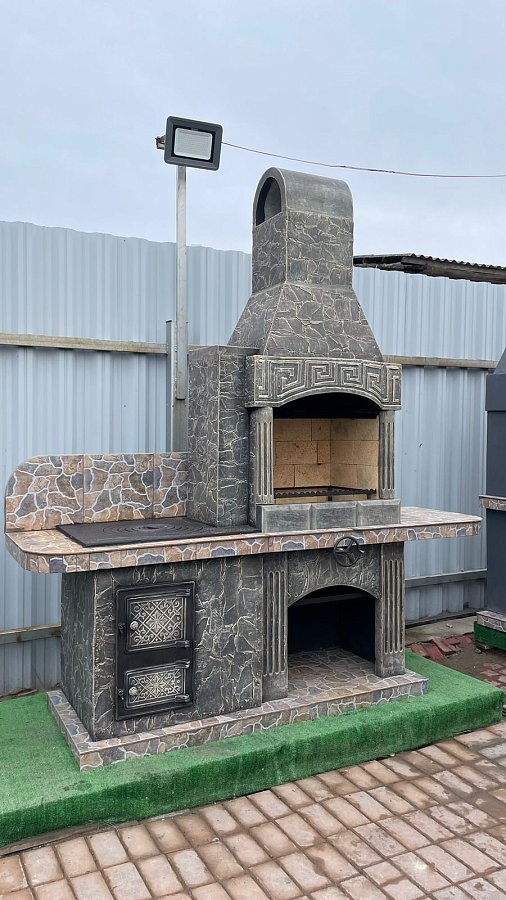 Печь № 15 — Барбекю с печью под казан