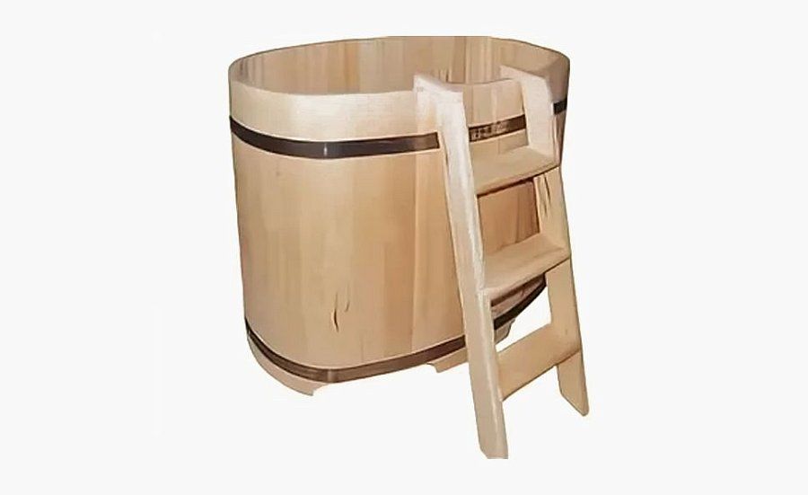 Купель овальная из кедра h120 / 78*100 /4 см