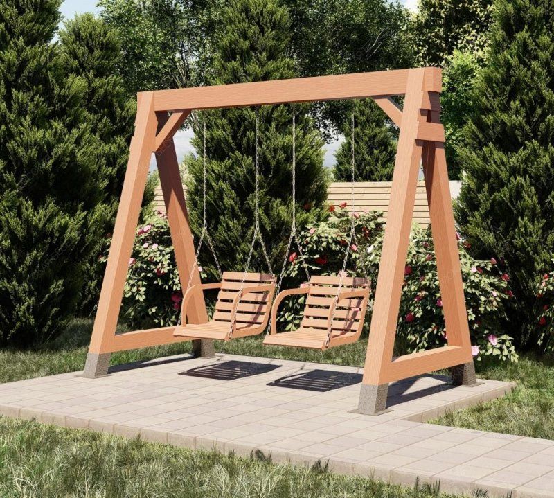 Садовые качели Клусово