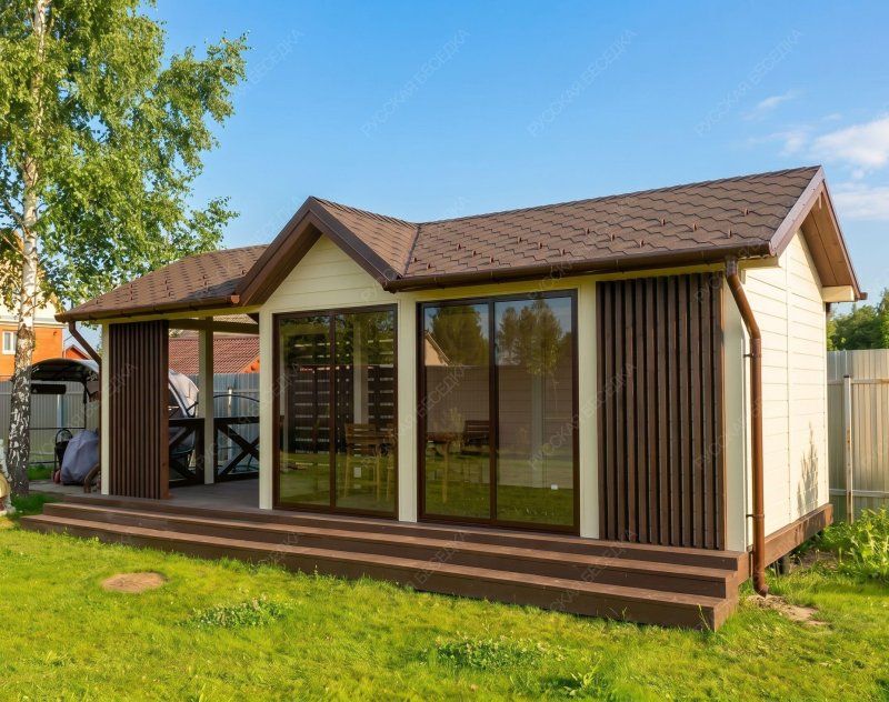 Закрытая беседка ШАЛЕ 2