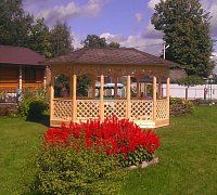 Овальная беседка ЛИРА